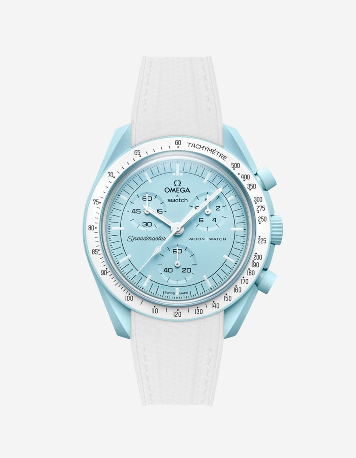 MoonSwatch Mission to Uranus (Rubber Strap) - OM Luxury